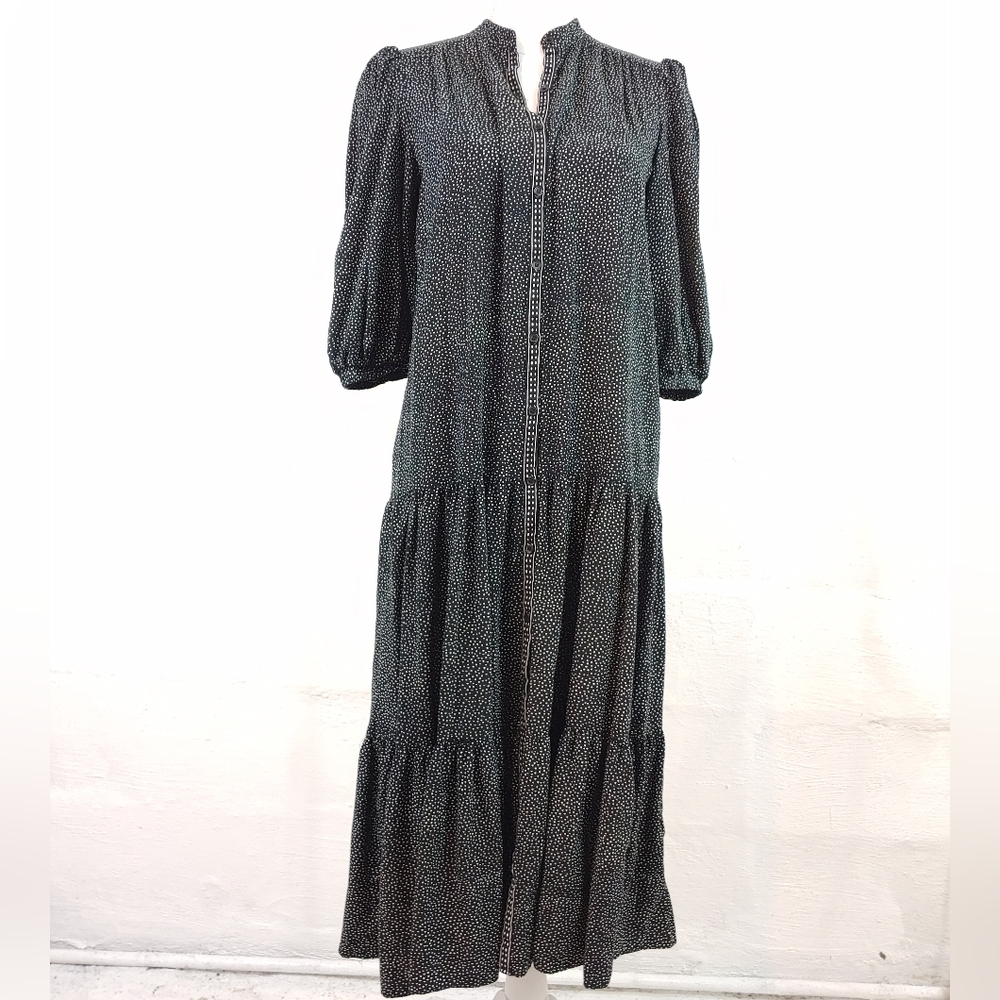 MAX STUDIO POLKA DOT DRESS (102)